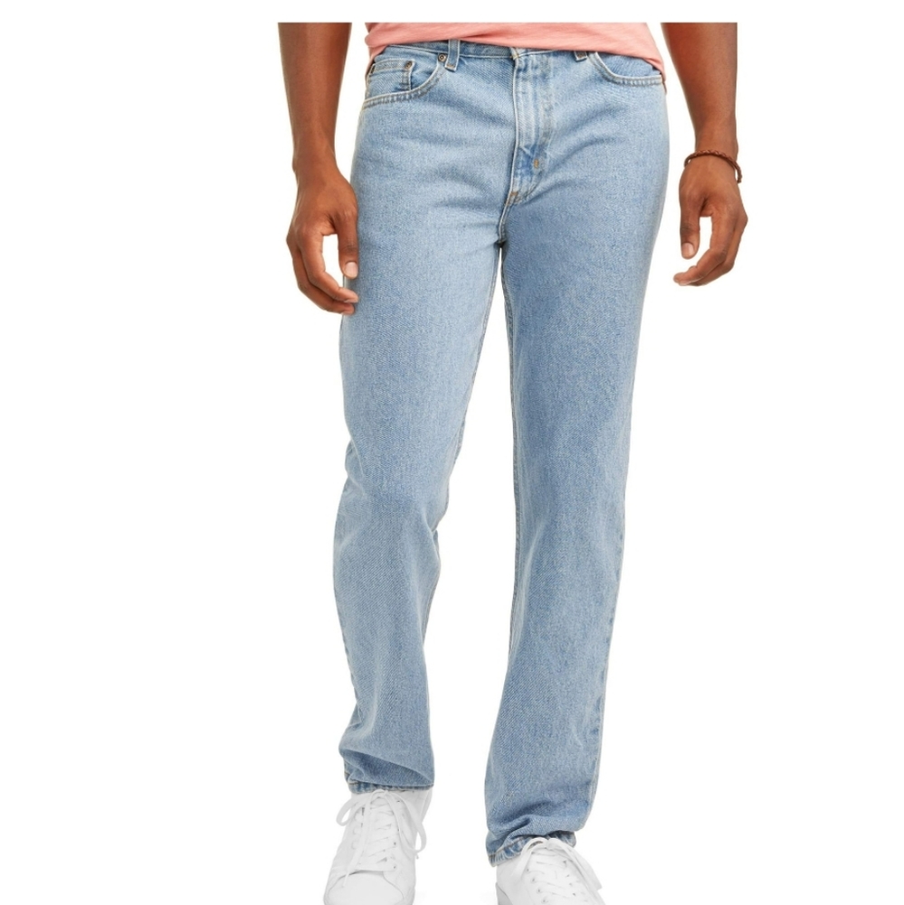GEORGE Men's Regular Fit Straight Leg Jeans 40x30 NWT